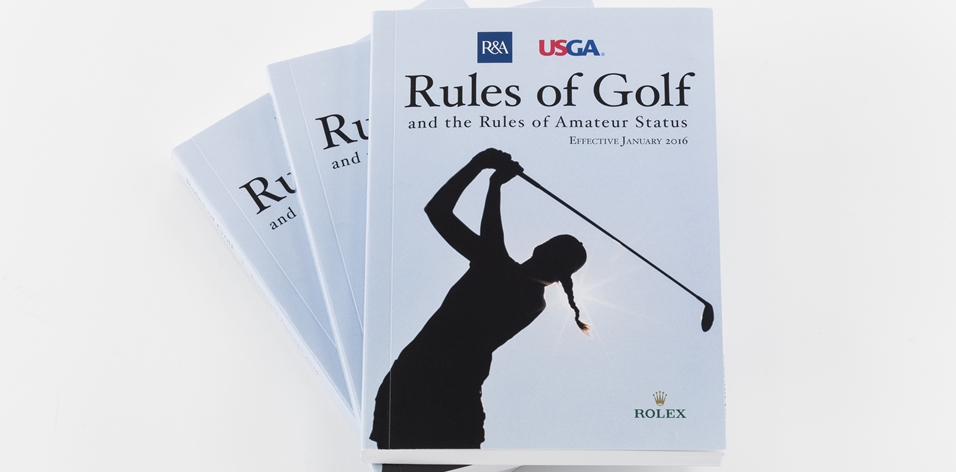 2016 Rules of Golf Book
